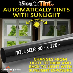 Transition Window Tint 30-in x 120-in Smart Glass Kit